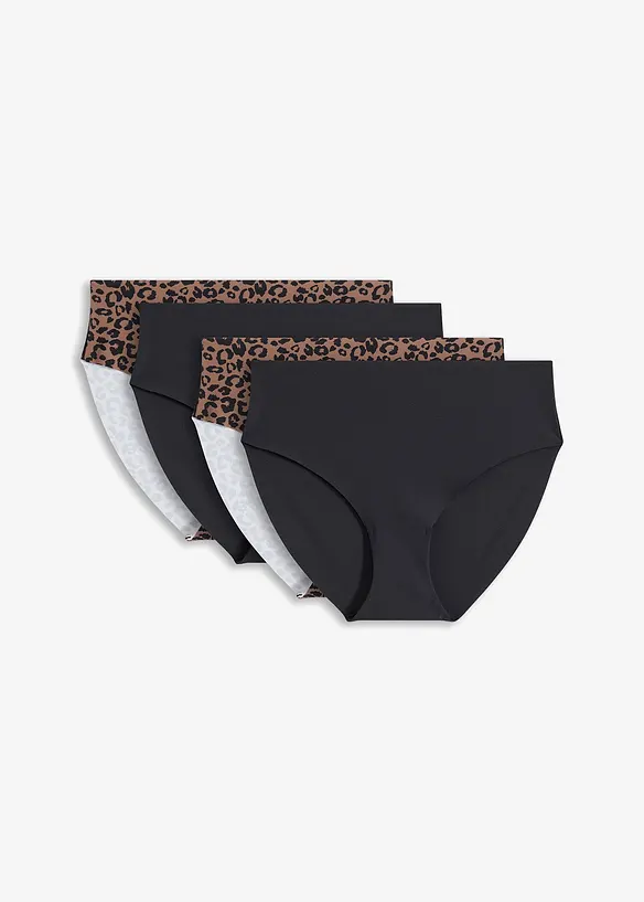 Maxi hipster van microvezel (set van 4), bonprix