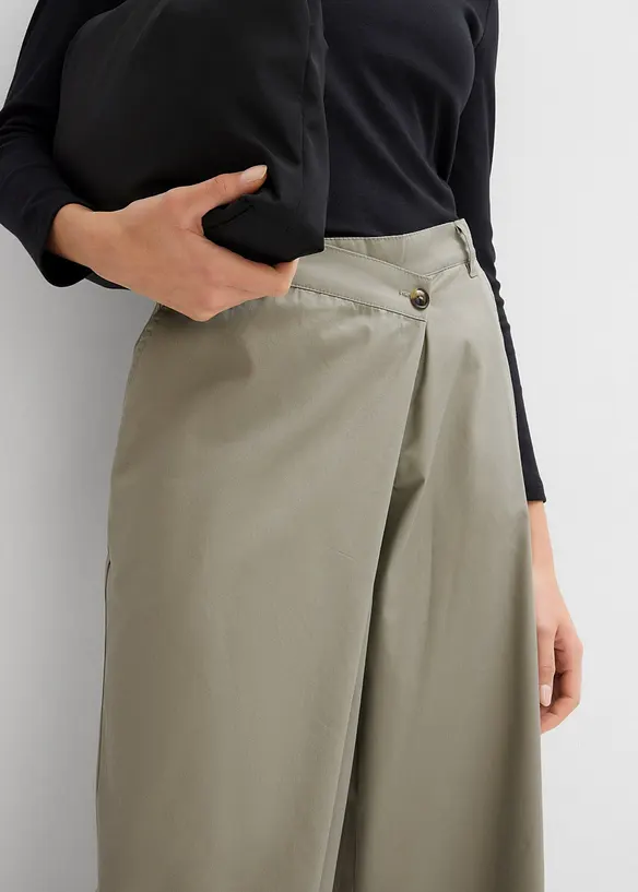 Marlene Dietrich broek met asymmetrische sluiting, bonprix