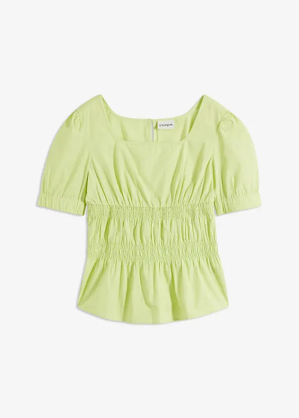 Blousetop van puur katoen, bonprix