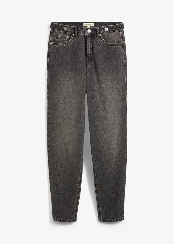 High waist mom jeans, cropped, bonprix