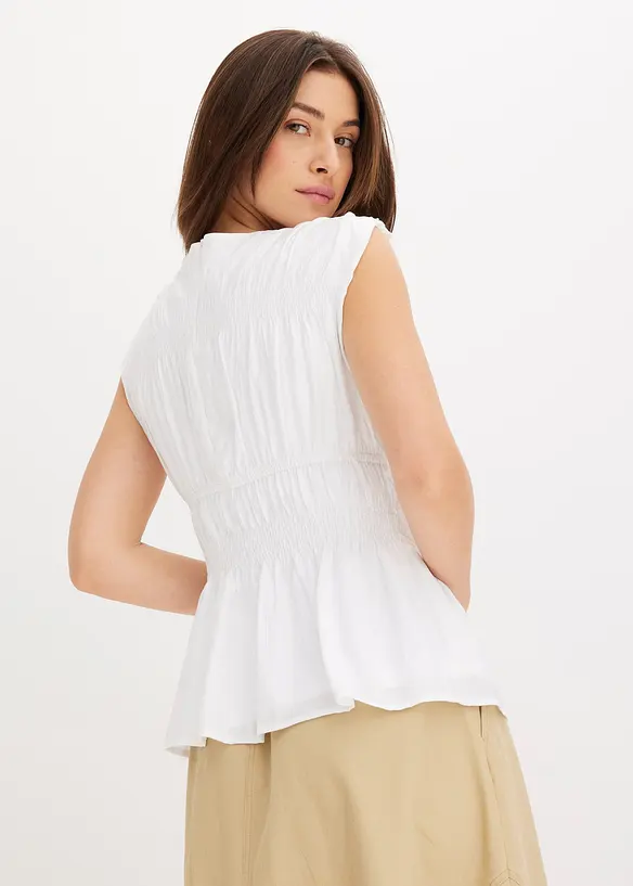 Blousetop van zachte viscosemix, bonprix