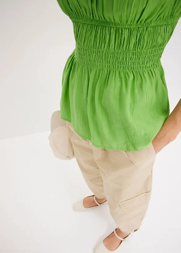 Blousetop van zachte viscosemix, bonprix