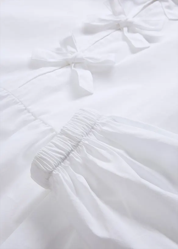 Blouse met lussen, bonprix