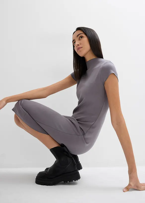 Jersey jurk van viscosemix, bonprix