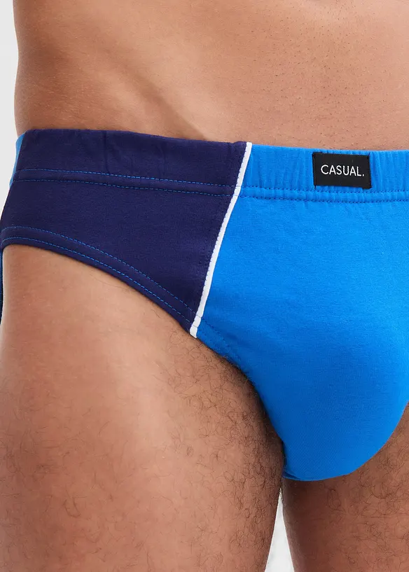 Slips met katoen (set van 5), bonprix
