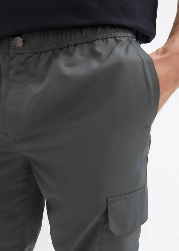 Ultralichte cargo instapbroek met bionic finish, waterafstotend, bonprix