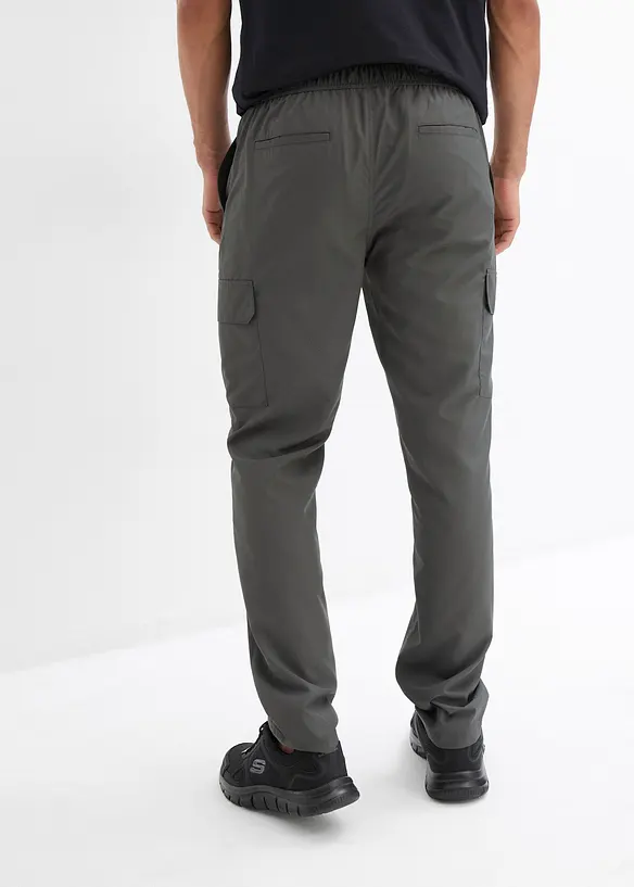 Ultralichte cargo instapbroek met bionic finish, waterafstotend, bonprix