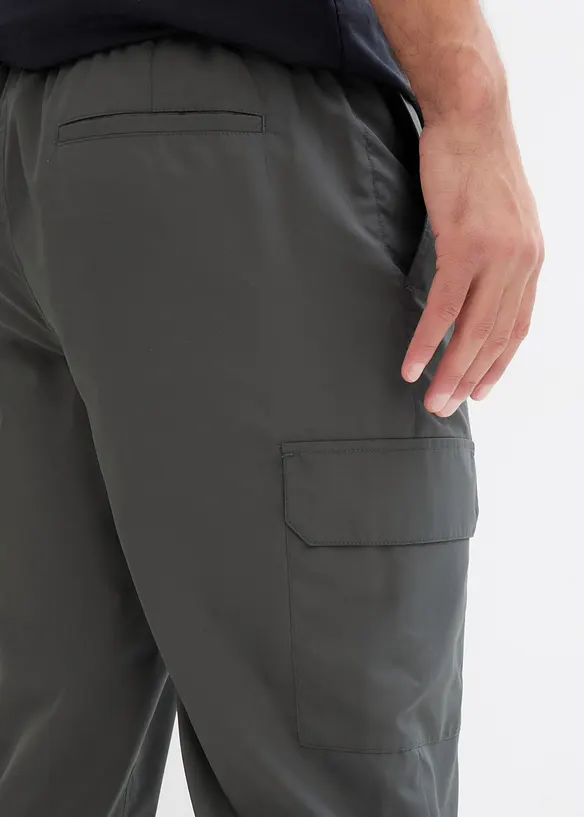 Ultralichte cargo instapbroek met bionic finish, waterafstotend, bonprix
