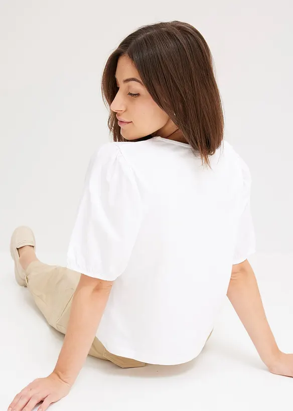 Shirt met ballonmouwen, bonprix