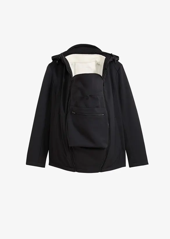 6-in-1 zwangerschapsjas/draagjas met afneembare fleecejas, bonprix