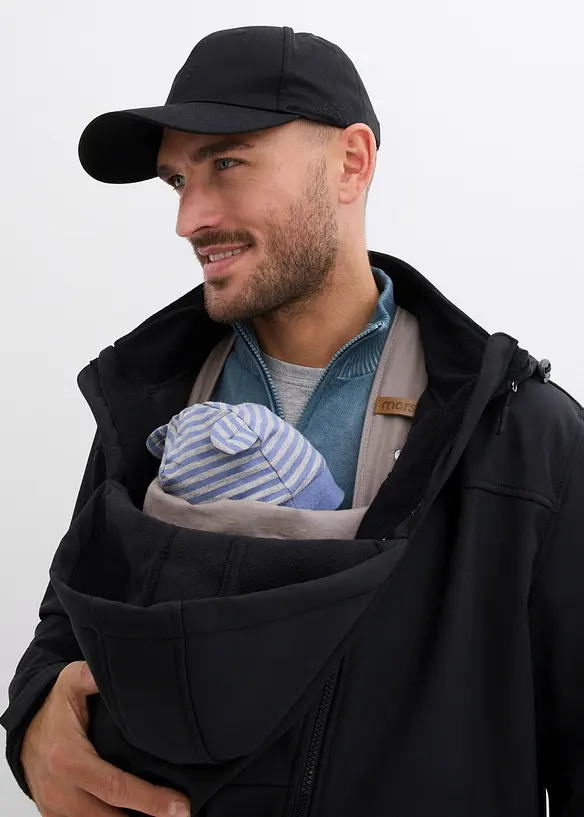 2-in-1 heren jas en draagjas, bonprix