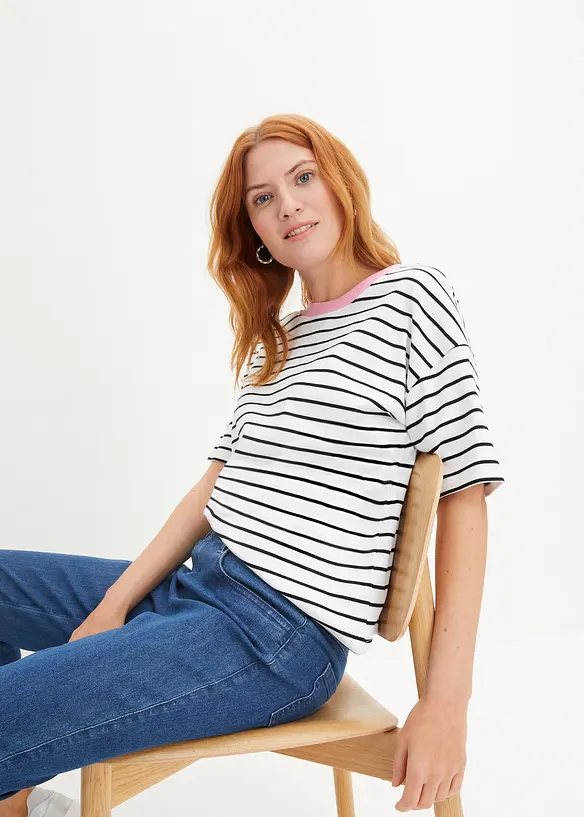 T-shirt van biologisch katoen, bonprix