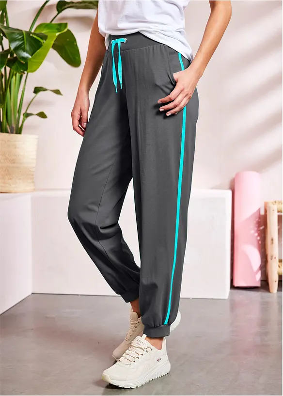 Joggingbroek van katoen, bonprix