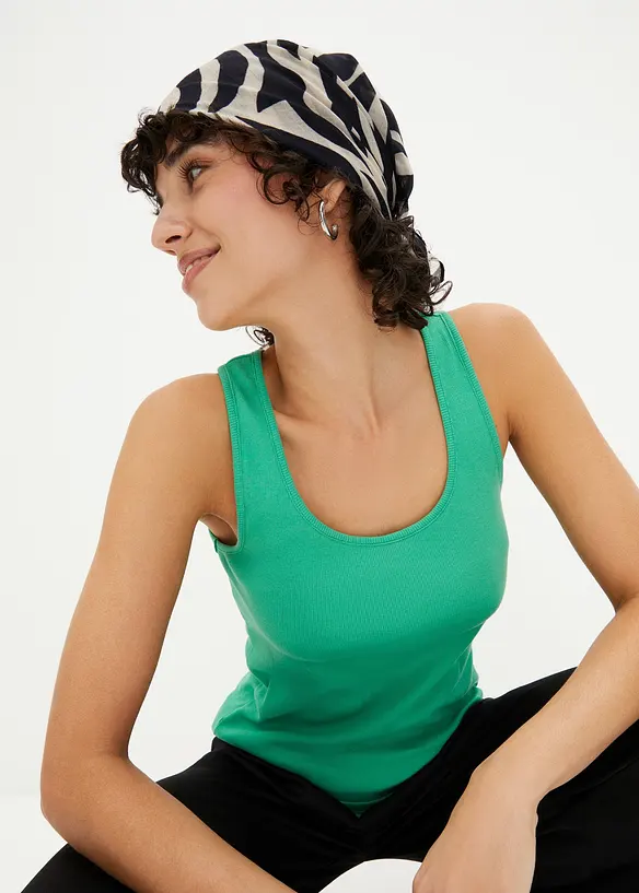 Geribde top, bonprix