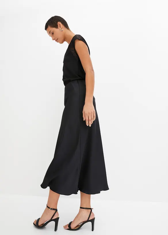 Shirt met kant, bonprix