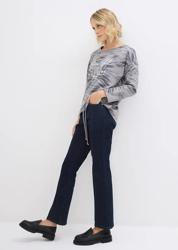 Longsleeve in een katoenmix, bonprix