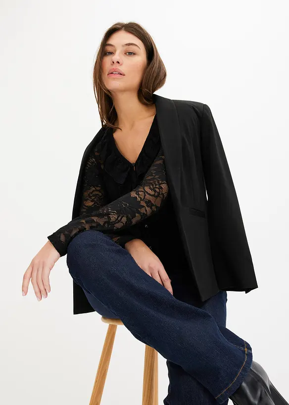 Kanten blouse, bonprix
