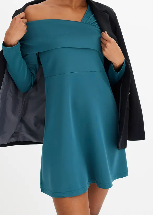 Accentuerende mini jurk, bonprix