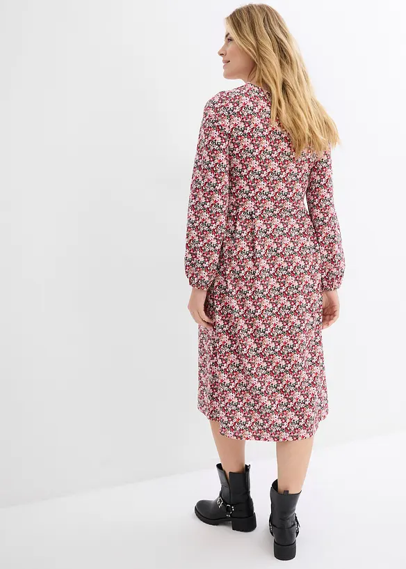 Midi jurk van katoen-jersey, bonprix
