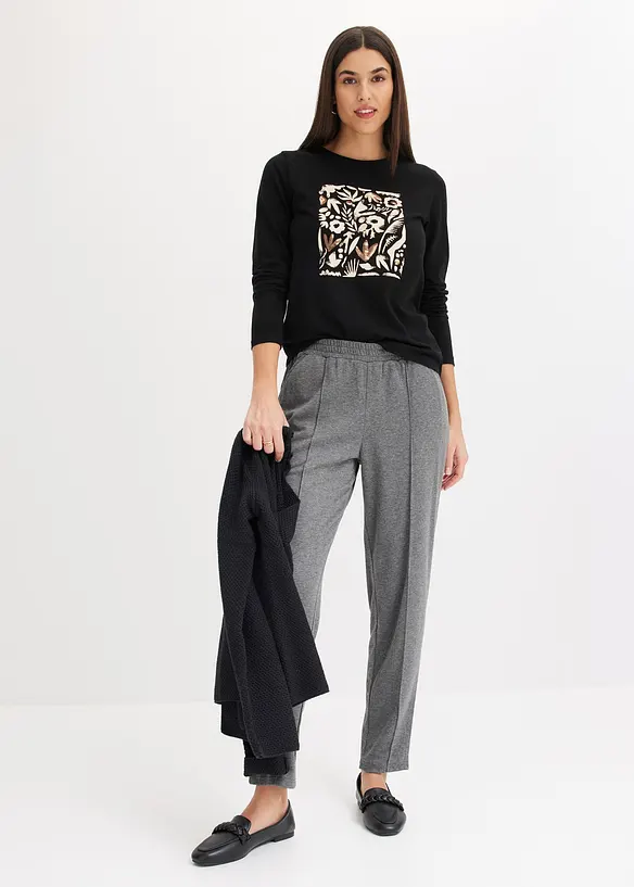 Longsleeve met biologisch katoen, bonprix