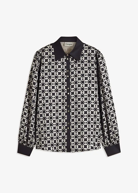 Satijnen blouse, bonprix