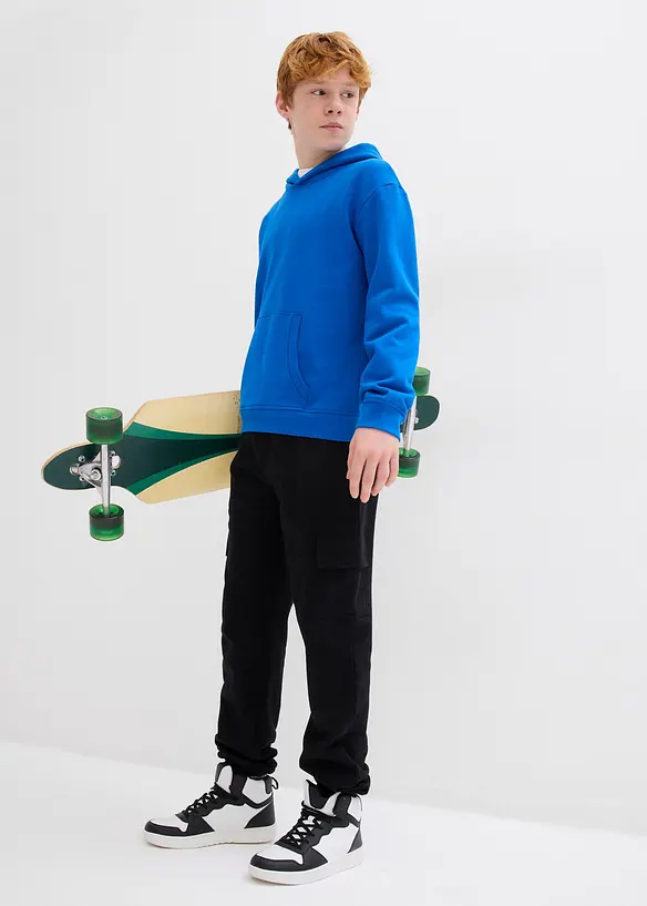 Joggingbroek met cargozakken, bonprix