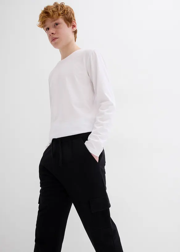 Joggingbroek met cargozakken, bonprix