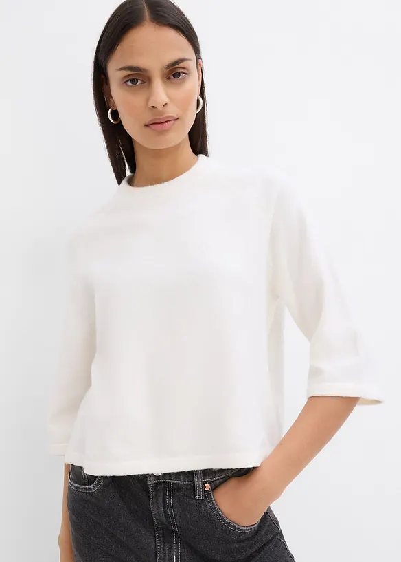 Oversized gebreid shirt, bonprix