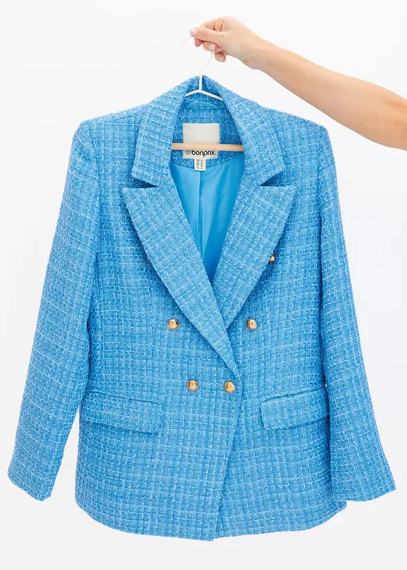 Bouclé blazer, bonprix