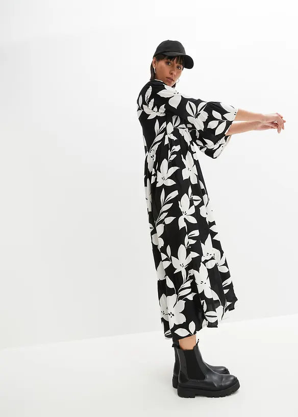 Maxi jurk van viscose, bonprix