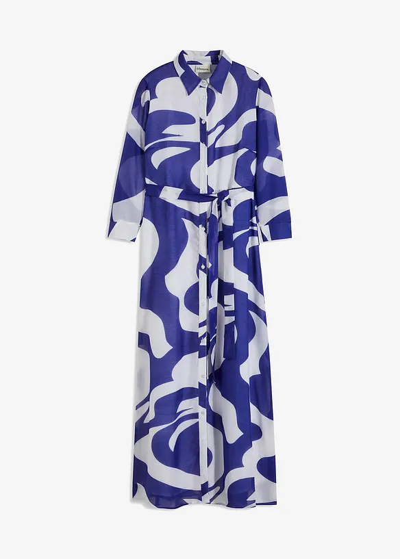 Gedessineerde midi jurk, bonprix