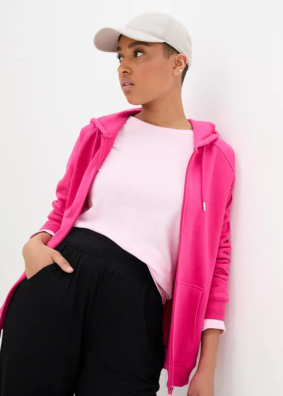 Jersey broek van viscose, bonprix