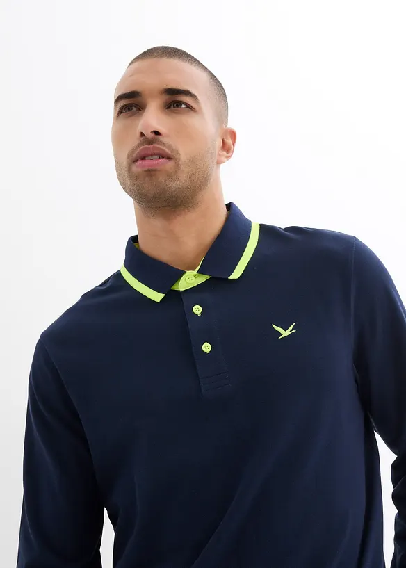 Piqué poloshirt van biologisch katoen, bonprix
