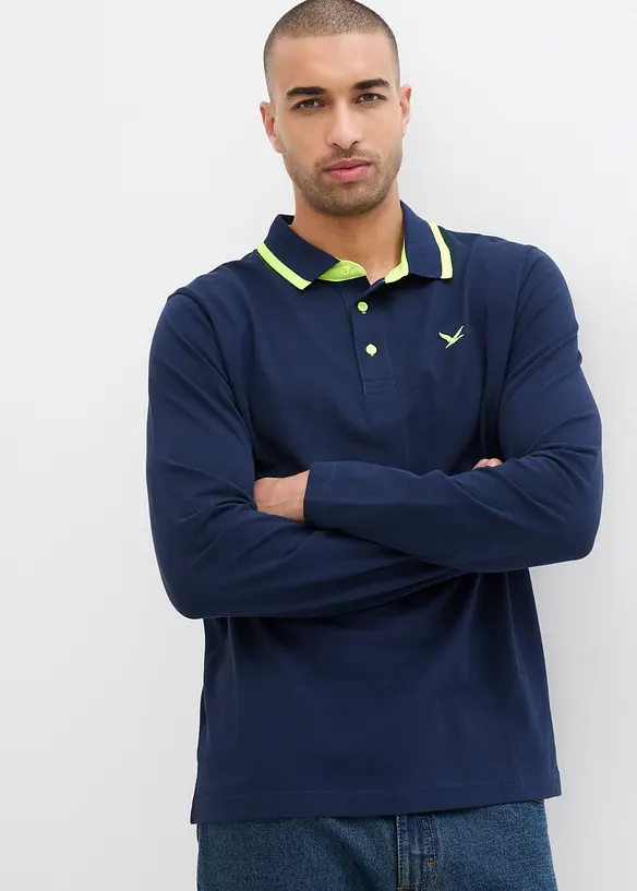 Piqué poloshirt van biologisch katoen, bonprix