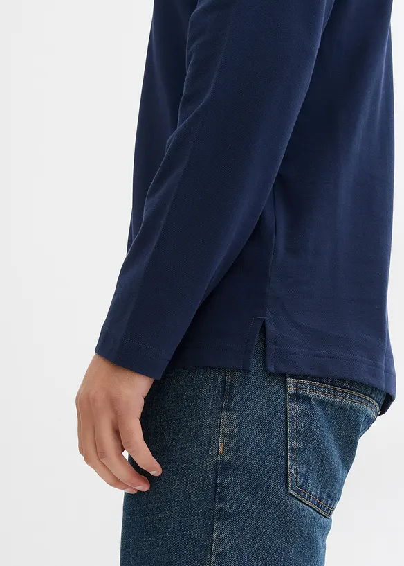 Piqué poloshirt van biologisch katoen, bonprix