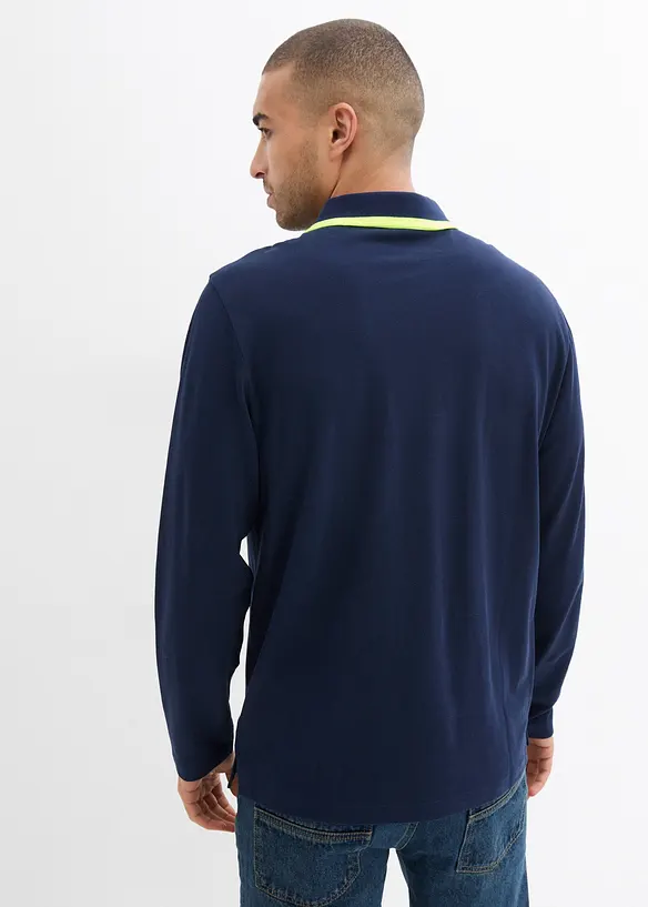 Piqué poloshirt van biologisch katoen, bonprix