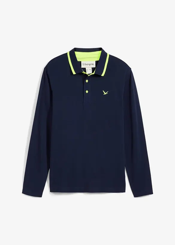 Piqué poloshirt van biologisch katoen, bonprix
