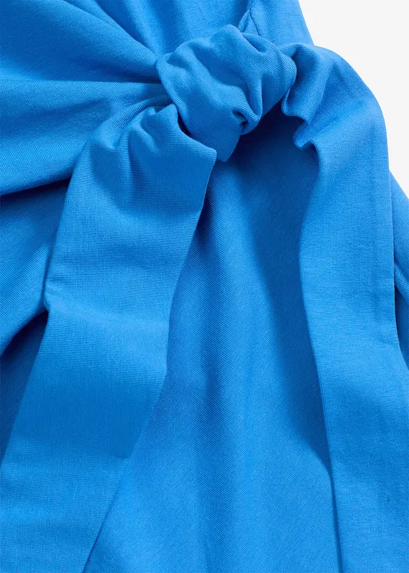 Jerseyjurk van elastische katoenmix met knopen, bonprix