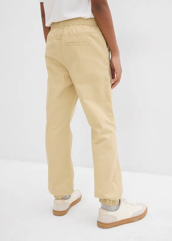 Instapbroek van katoen, regular fit (set van 2), bonprix