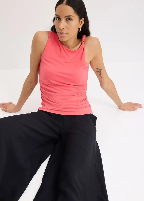 Jersey top met twist, bonprix