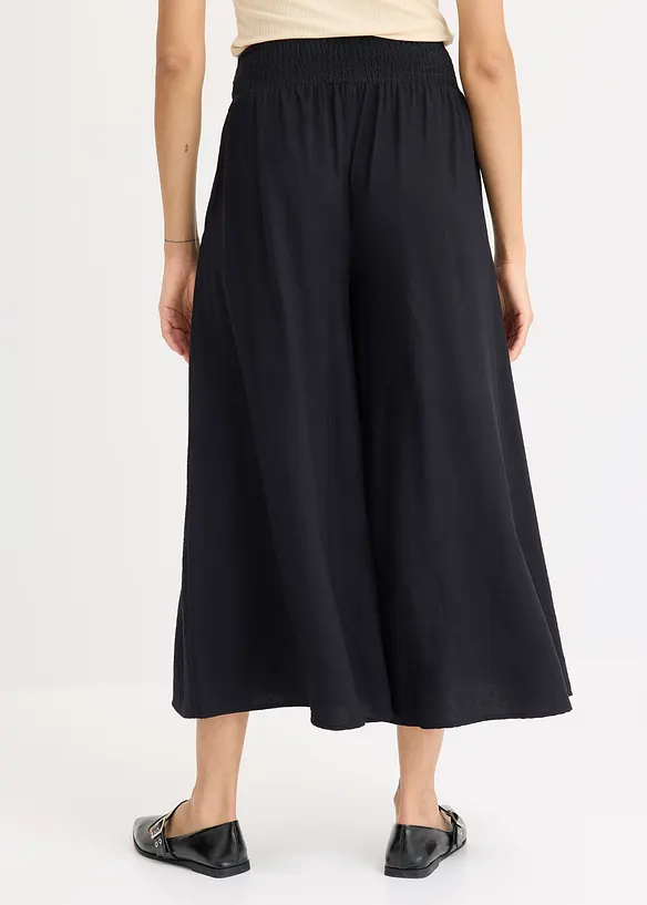 Culotte met een licht crinkle effect, bonprix