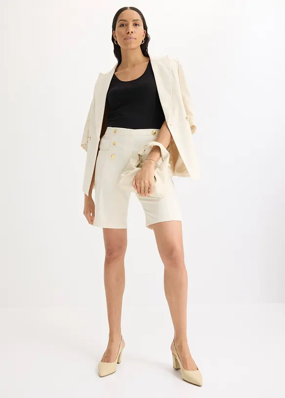 Lange blazer met 3/4 mouwen, bonprix