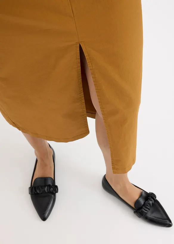 Maxi rok met split, bonprix