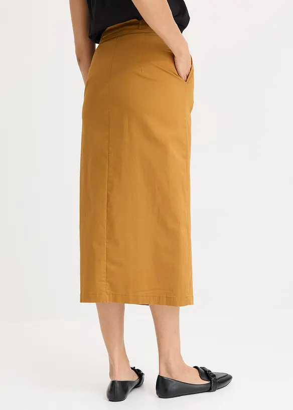 Maxi rok met split, bonprix