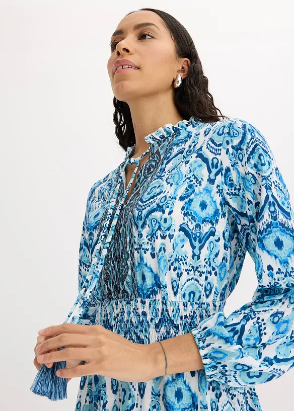 Boho jurk van jersey, bonprix
