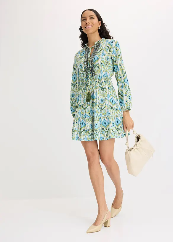 Boho jurk van jersey, bonprix