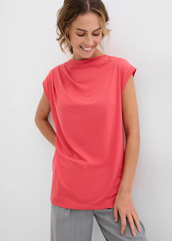 Shirt van een zachte viscosemix, bonprix