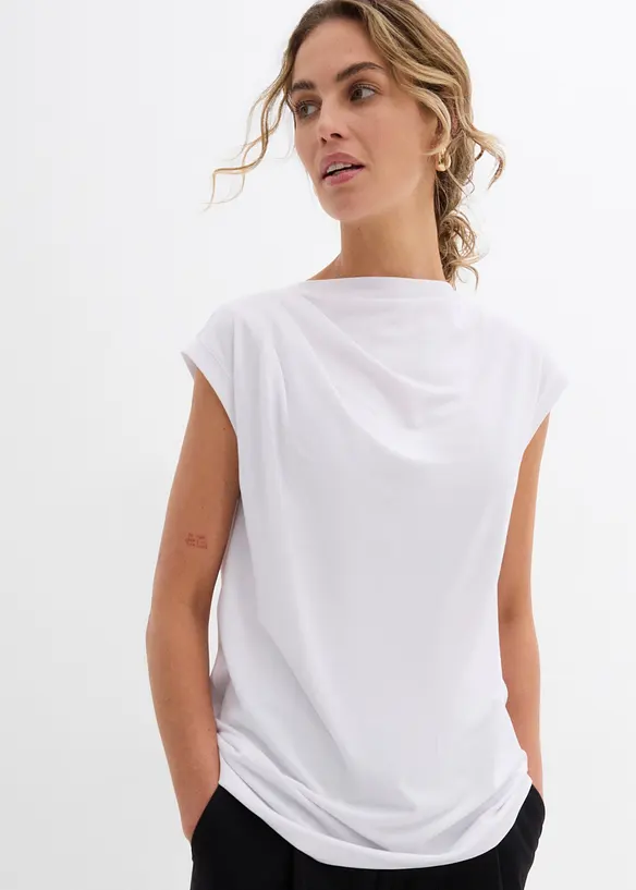 Shirt van een zachte viscosemix, bonprix