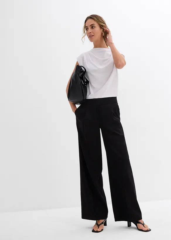 Shirt van een zachte viscosemix, bonprix