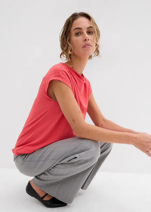 Shirt van een zachte viscosemix, bonprix